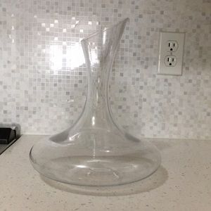 Glass decanter/pitcher